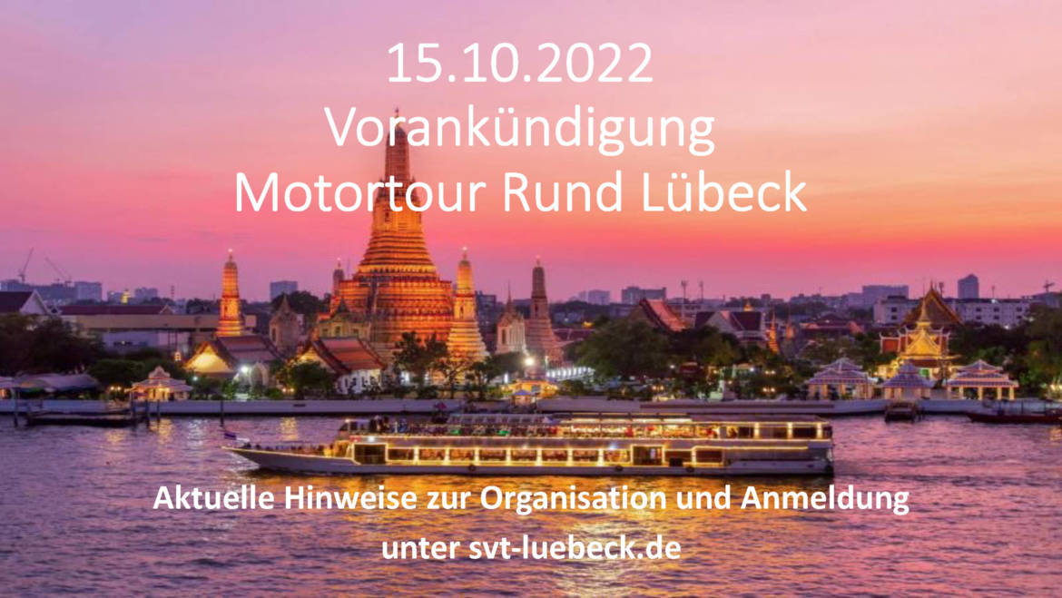 15.10.2022 Motortour Rund Lübeck