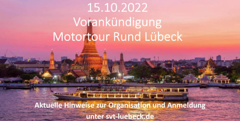 15.10.2022 Motortour Rund Lübeck
