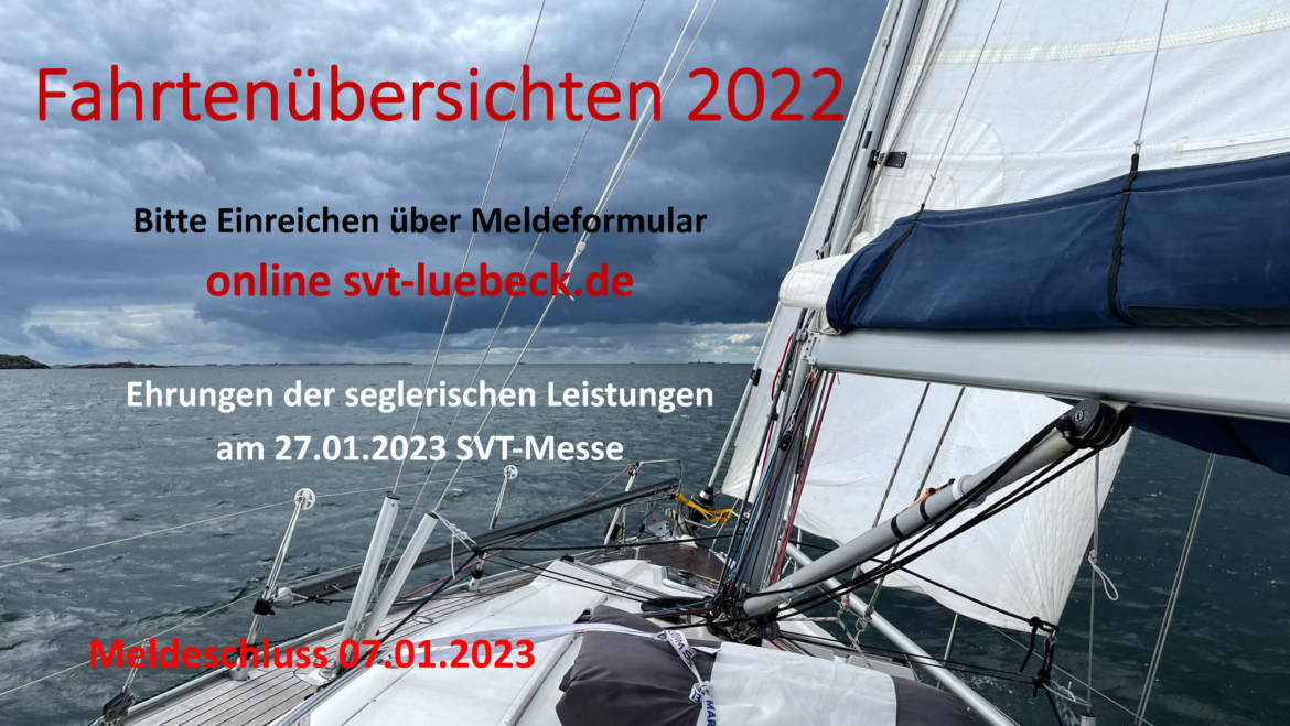 Fahrtenübersichten 2022