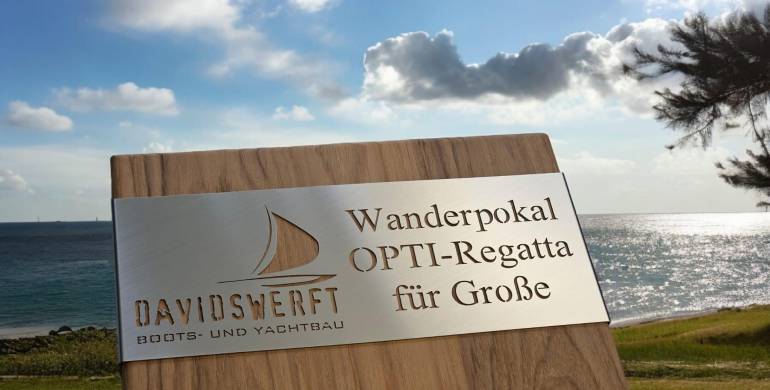Optispassregatta für Große um den Davidswerft-Wanderpokal am 22.6.24