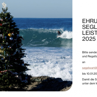 Ehrungen der seglerischen Leistungen unter dem Stander des SVT 2025